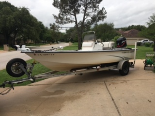 1999 Kenner 18 VT 90cc Power boat for sale in Austin, TX - image 2 